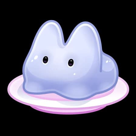 Orchid — Jelly Bunnies Telegram gift model