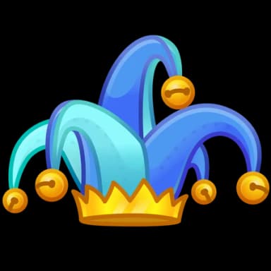 Blue Buffoon — Jester Hats Telegram gift model