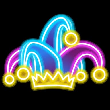 Neon Night — Jester Hats Telegram gift model