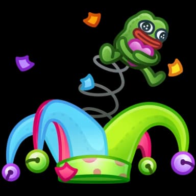 Pepe Hop — Jester Hats Telegram gift model