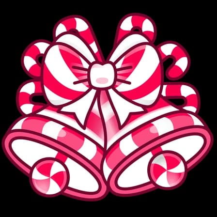Classic Cane — Jingle Bells Telegram gift model