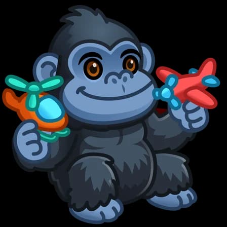 Baby Kong — Jolly Chimps Telegram gift model