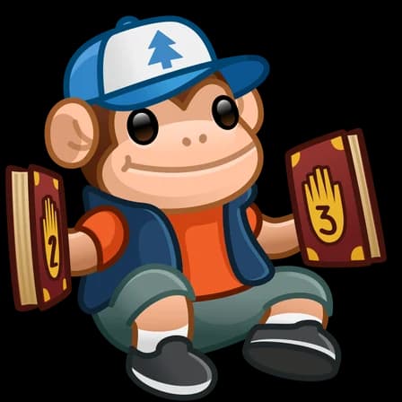 Gravity Bangs — Jolly Chimps Telegram gift model