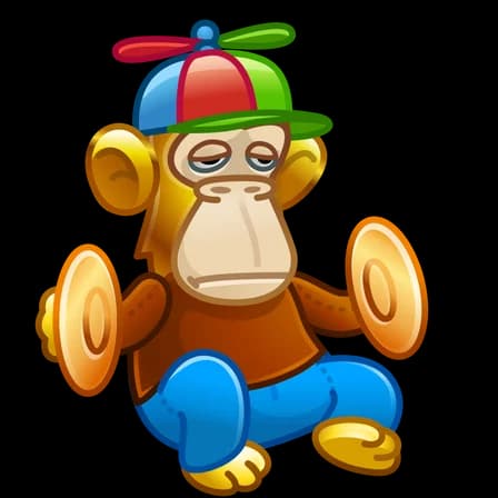 Tired Primate — Jolly Chimps Telegram gift model