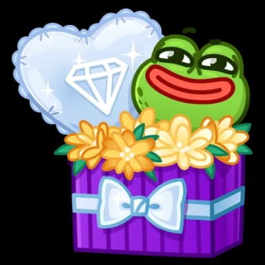 Pepe Bag — Joyful Bundles Telegram gift model