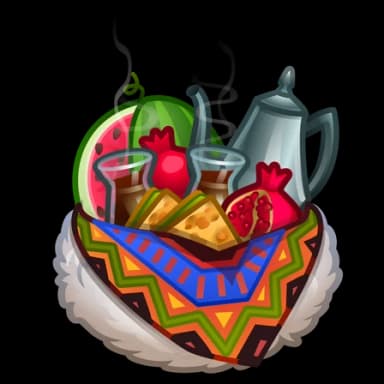 Family Table — Khabib’s Papakhas Telegram gift model