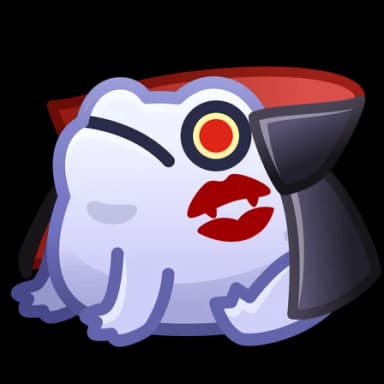 Count Croakula — Kissed Frogs Telegram gift model