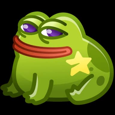 Happy Pepe — Kissed Frogs Telegram gift model