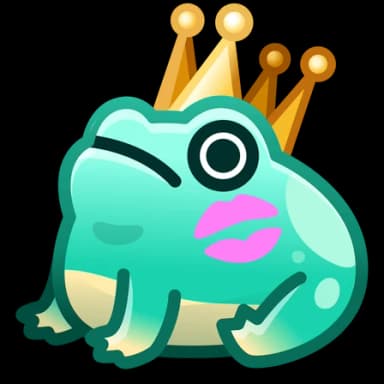 Prince Ribbit — Kissed Frogs Telegram gift model