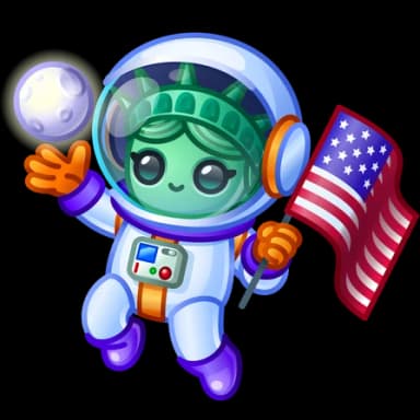 Astronaut — Liberty Figures Telegram gift model