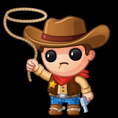 Cowboy — Liberty Figures Telegram gift model