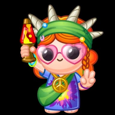 Hippie — Liberty Figures Telegram gift model