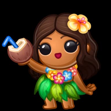 Hula Girl — Liberty Figures Telegram gift model