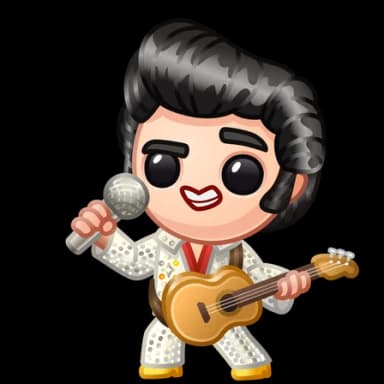 King of Rock — Liberty Figures Telegram gift model