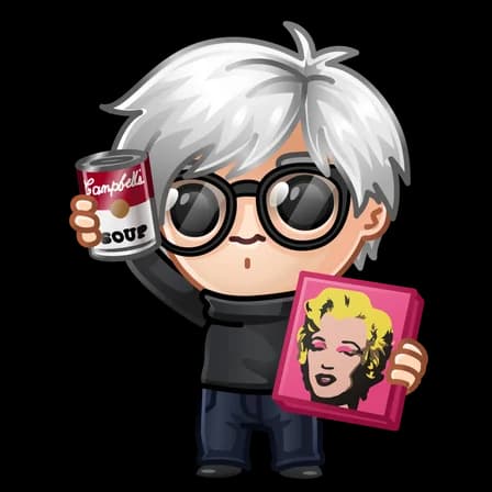 Warhol — Liberty Figures Telegram gift model