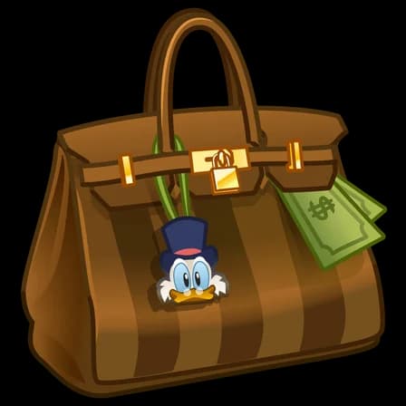 Scrooge — Loot Bags Telegram gift model
