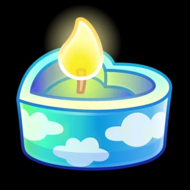 Cloud — Love Candles Telegram gift model