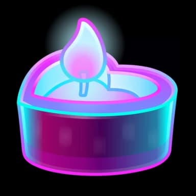 Cyberpunk — Love Candles Telegram gift model