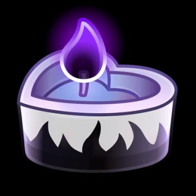 Gothic Tears — Love Candles Telegram gift model
