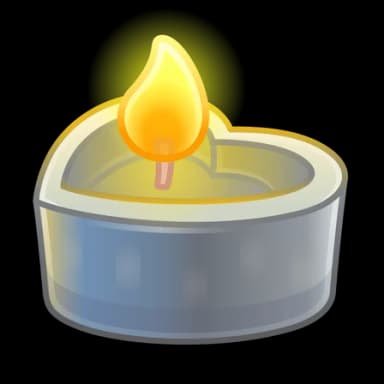 Gray Smoke — Love Candles Telegram gift model