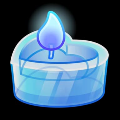 Iceberg — Love Candles Telegram gift model