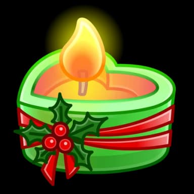 Mistletoe — Love Candles Telegram gift model