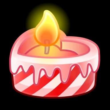 North Pole — Love Candles Telegram gift model