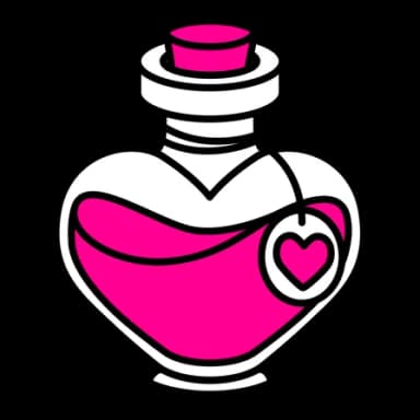 Flat Pink — Love Potions Telegram gift model