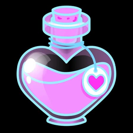 Sugar Ponies — Love Potions Telegram gift model