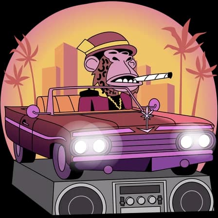 Road Ape — Low Riders Telegram gift model