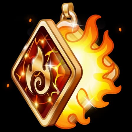 Inferno — Lucky Lockets Telegram gift model