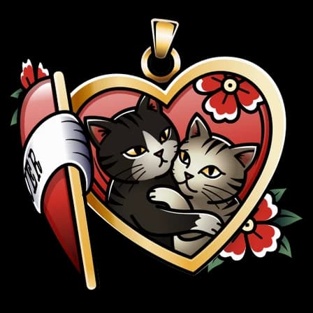Old School — Lucky Lockets Telegram gift model