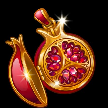 Pomegranate — Lucky Lockets Telegram gift model