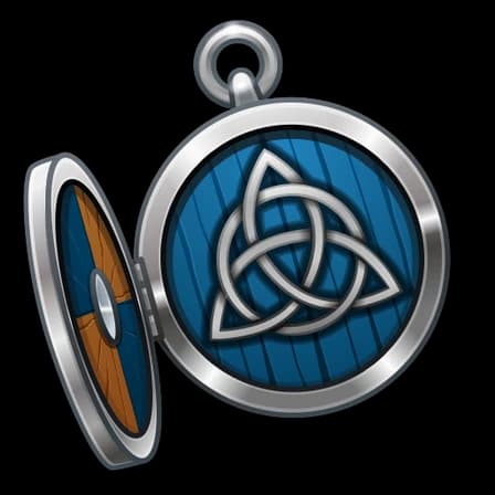 Triquetra — Lucky Lockets Telegram gift model