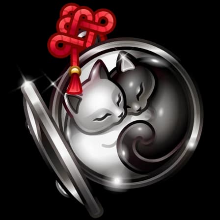 Yin Yang — Lucky Lockets Telegram gift model