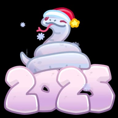 Albino — Lunar Snakes Telegram gift model