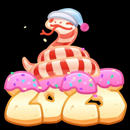 Candy Stripe — Lunar Snakes Telegram gift model