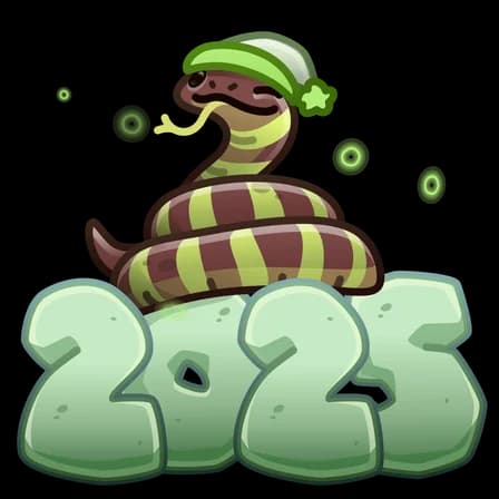 Caustic Moss — Lunar Snakes Telegram gift model