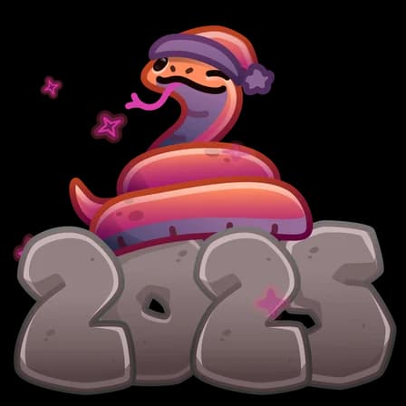 Copperhead — Lunar Snakes Telegram gift model