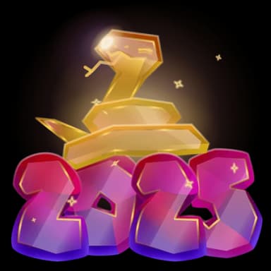 Gold Quartz — Lunar Snakes Telegram gift model