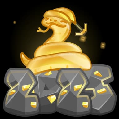 Gold Rush — Lunar Snakes Telegram gift model