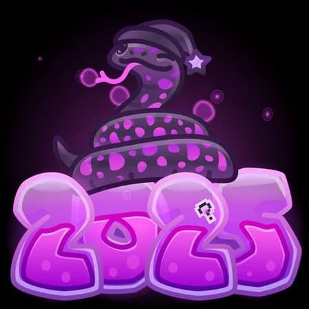 Poisonous — Lunar Snakes Telegram gift model