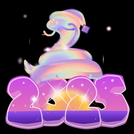 Sunset Snake — Lunar Snakes Telegram gift model