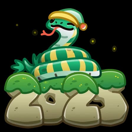 Wood Snake — Lunar Snakes Telegram gift model