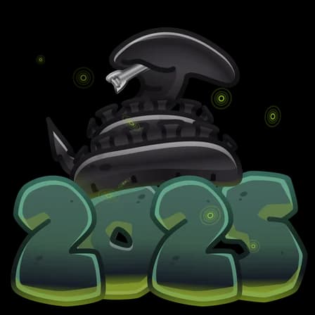 Xenomorph — Lunar Snakes Telegram gift model