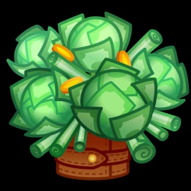 Benjamins — Lush Bouquets Telegram gift model