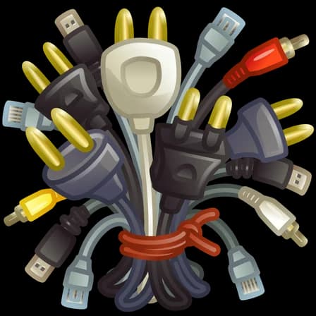 Cable Mess — Lush Bouquets Telegram gift model