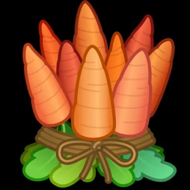 Carrots — Lush Bouquets Telegram gift model
