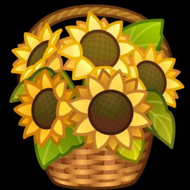 Sunflowers — Lush Bouquets Telegram gift model