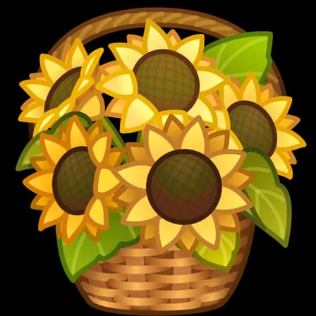 Sunflowers — Lush Bouquets Telegram gift model